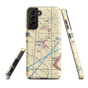 Prevost Airport (20MT) VFR Sectional Samsung Phone Case