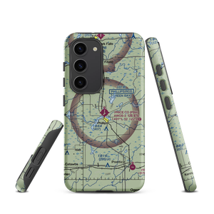 Price County Airport (PBH) VFR Sectional Samsung Phone Case