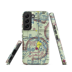 Priebe Airport (7D5) VFR Sectional Samsung Phone Case