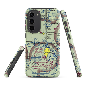 Priebe Airport (7D5) VFR Sectional Samsung Phone Case