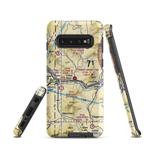 Priest River Municipal Airport (1S6) VFR Sectional Samsung Phone Case