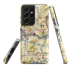 Priest River Municipal Airport (1S6) VFR Sectional Samsung Phone Case