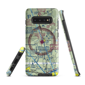 Princeton Municipal Airport (PNM) VFR Sectional Samsung Phone Case