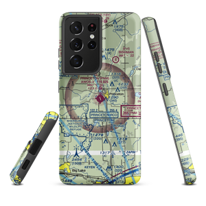 Princeton Municipal Airport (PNM) VFR Sectional Samsung Phone Case