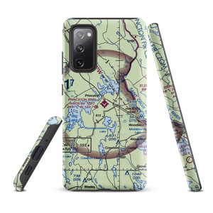 Princeton Municipal Airport (PNN) VFR Sectional Samsung Phone Case