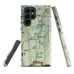 Princeton-Kauffman Memorial Airport (7MO) VFR Sectional Samsung Phone Case