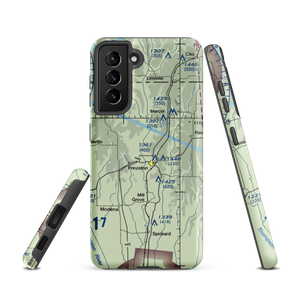 Princeton-Kauffman Memorial Airport (7MO) VFR Sectional Samsung Phone Case