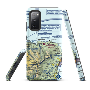 Princeville Airport (HI01) VFR Sectional Samsung Phone Case