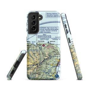 Princeville Airport (HI01) VFR Sectional Samsung Phone Case