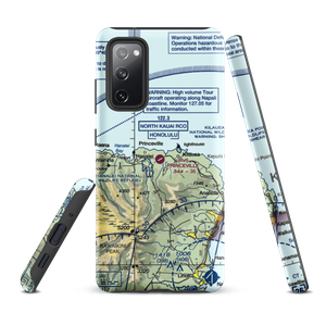 Princeville Airport (HPV) VFR Sectional Samsung Phone Case