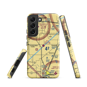 Pro Agri Airport (TS84) VFR Sectional Samsung Phone Case