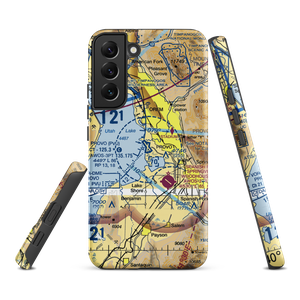 Provo Municipal Airport (PVU) VFR Sectional Samsung Phone Case