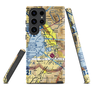 Provo Municipal Airport (PVU) VFR Sectional Samsung Phone Case