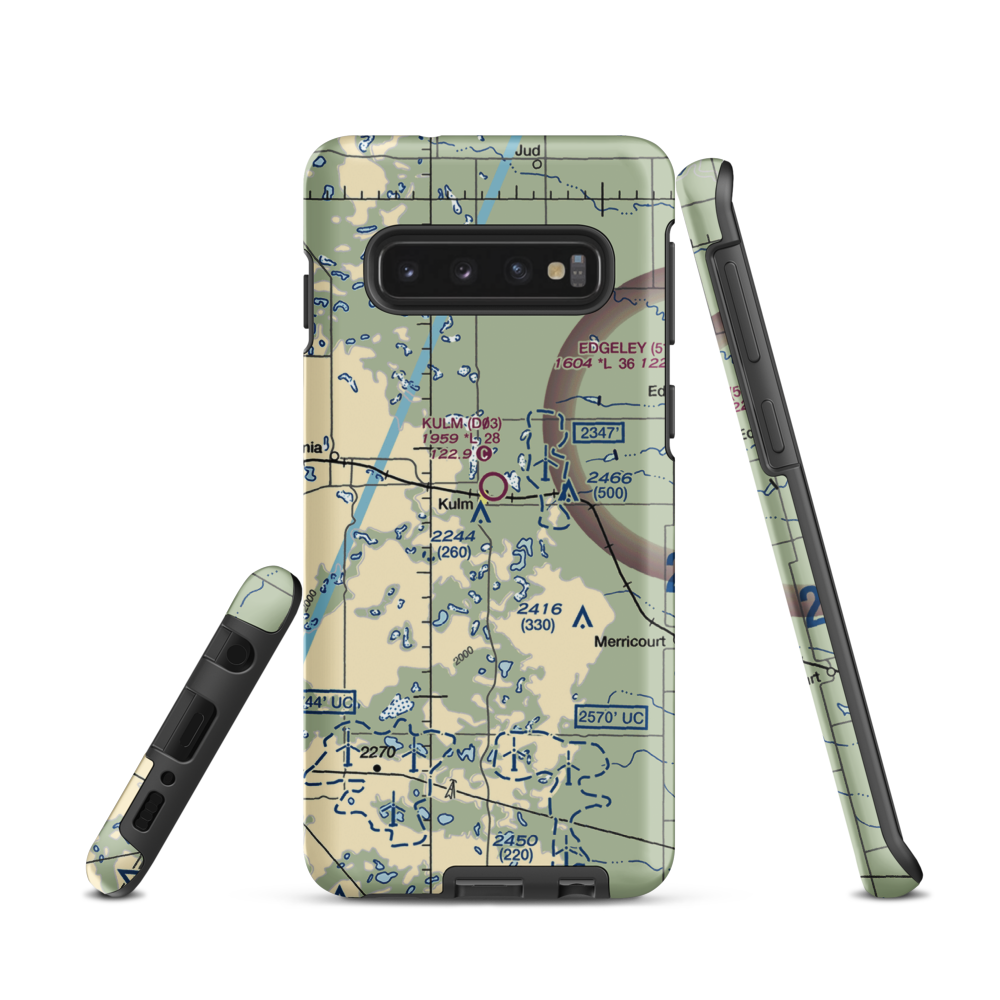 Pruetz Municipal Airport (5K9) VFR Sectional Samsung Phone Case Samsung Galaxy S10 model shown