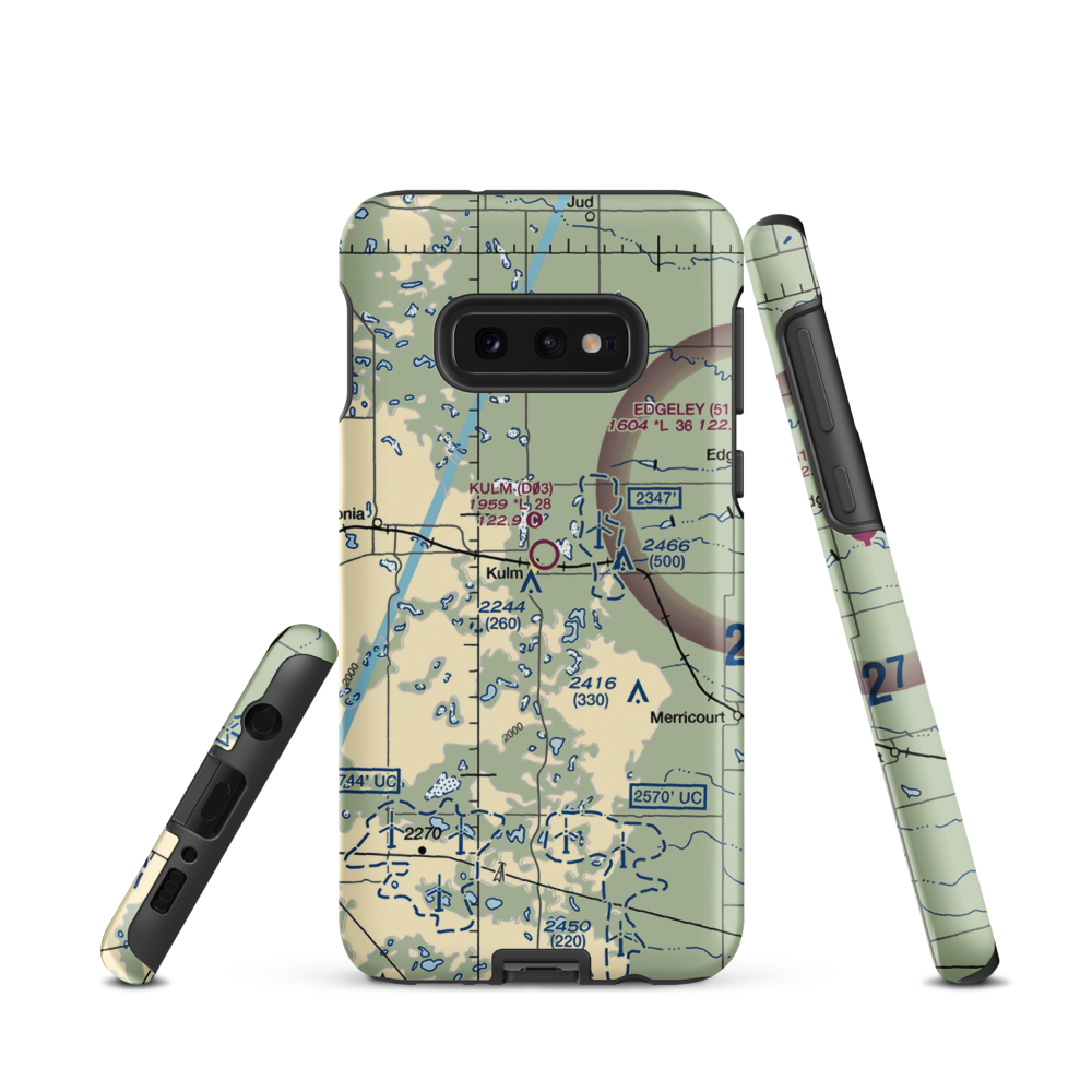 Pruetz Municipal Airport (5K9) VFR Sectional Samsung Phone Case Samsung Galaxy S10e model shown