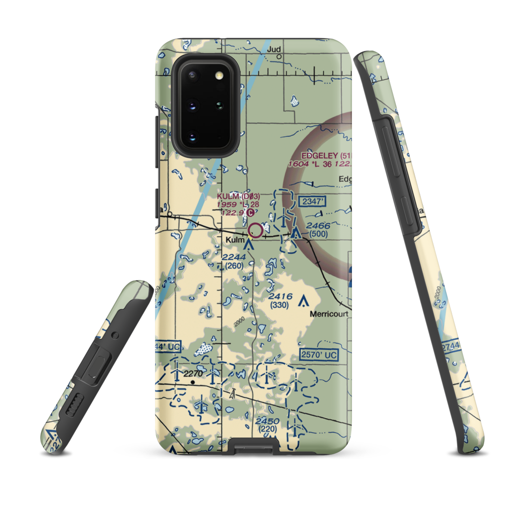 Pruetz Municipal Airport (5K9) VFR Sectional Samsung Phone Case Samsung Galaxy S20 Plus model shown