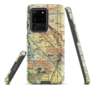 Psk Ranch Airport (9CA0) VFR Sectional Samsung Phone Case