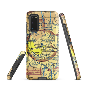 Pueblo Memorial Airport (PUB) VFR Sectional Samsung Phone Case