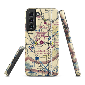 Pullman Moscow Regional Airport (PUW) VFR Sectional Samsung Phone Case