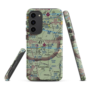 Punxsutawney Municipal Airport (N35) VFR Sectional Samsung Phone Case