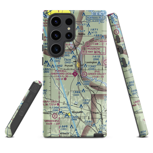 Purcell Municipal - Steven E. Shephard field (3O3) VFR Sectional Samsung Phone Case