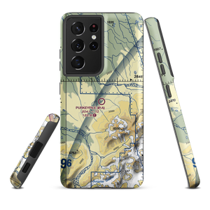 Purkeypile Airport (01A) VFR Sectional Samsung Phone Case