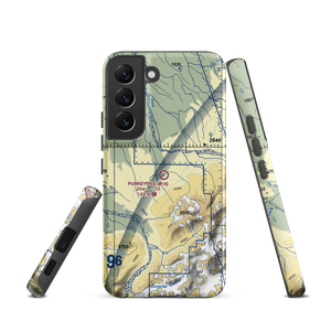 Purkeypile Airport (01A) VFR Sectional Samsung Phone Case