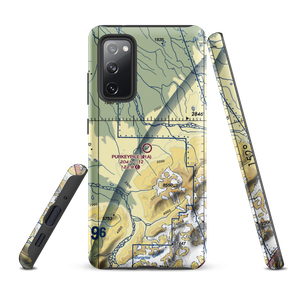 Purkeypile Airport (01A) VFR Sectional Samsung Phone Case