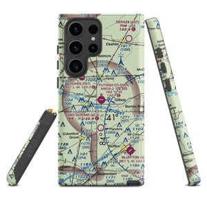 Putnam County Airport (OWX) VFR Sectional Samsung Phone Case