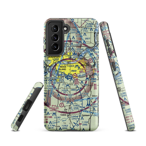 Quad-City Seaplane Base (I04) VFR Sectional Samsung Phone Case