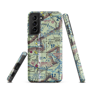 Quaddick Lake Seaplane Base (CT82) VFR Sectional Samsung Phone Case