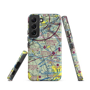 Quakertown Airport (UKT) VFR Sectional Samsung Phone Case