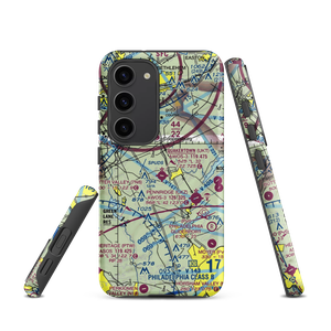 Quakertown Airport (UKT) VFR Sectional Samsung Phone Case