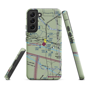 Quanah Municipal Airport (F01) VFR Sectional Samsung Phone Case