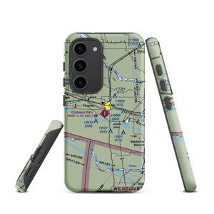 Quanah Municipal Airport (F01) VFR Sectional Samsung Phone Case