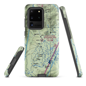 Quartz Creek /Kougarok/ Airport (5QC) VFR Sectional Samsung Phone Case