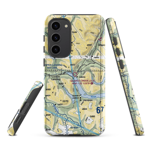 Quartz Creek Airport (JLA) VFR Sectional Samsung Phone Case