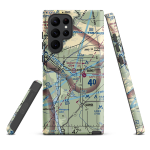 Quincy Flying Service Airport (WA74) VFR Sectional Samsung Phone Case