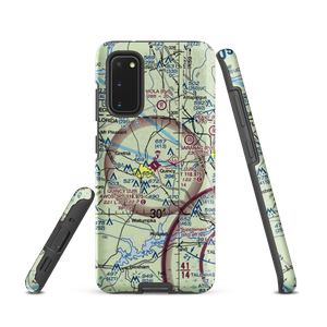 Quincy Municipal Airport (2J9) VFR Sectional Samsung Phone Case