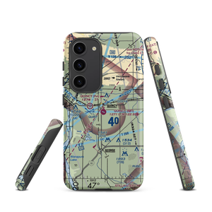 Quincy Municipal Airport (80T) VFR Sectional Samsung Phone Case