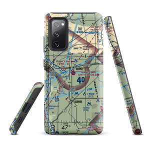 Quincy Municipal Airport (80T) VFR Sectional Samsung Phone Case