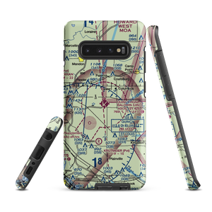 Quincy Regional Baldwin Field (UIN) VFR Sectional Samsung Phone Case