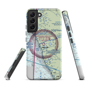 Quinhagak Airport (AQH) VFR Sectional Samsung Phone Case