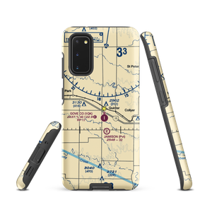Quinter Air Strip (6KS1) VFR Sectional Samsung Phone Case