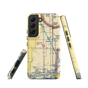 R J C Farms Inc Airport (SN55) VFR Sectional Samsung Phone Case