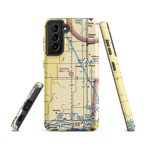R J C Farms Inc Airport (SN55) VFR Sectional Samsung Phone Case