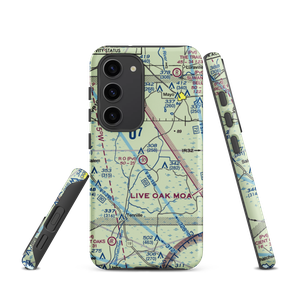 R O Ranch STOLport (33FD) VFR Sectional Samsung Phone Case