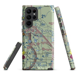 Raab Field Airport (OK63) VFR Sectional Samsung Phone Case