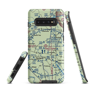 Rabb And Nobra Airport (6TS8) VFR Sectional Samsung Phone Case