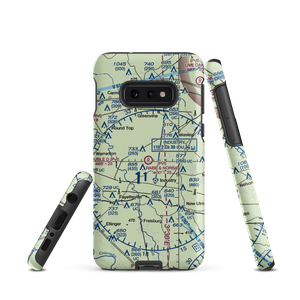 Rabb And Nobra Airport (6TS8) VFR Sectional Samsung Phone Case